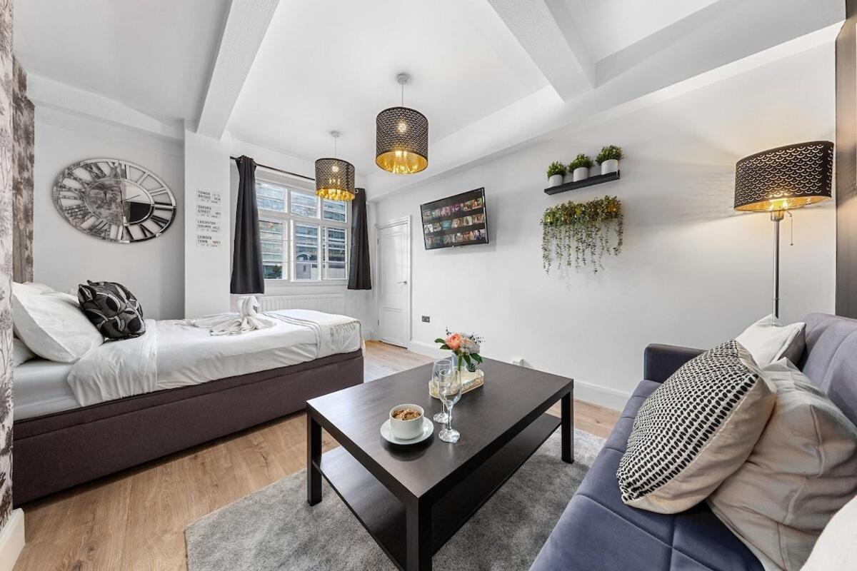 Central London Luxury, Relaxing Apartment! 2 Mins From Paddington Station! Номер фото